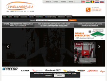 Tablet Screenshot of iwellness.hu